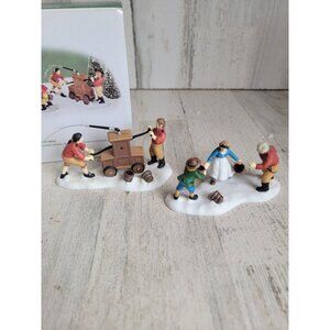 Dept 56 56335 Volunteer firefighters village accessory xmas